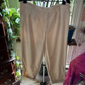 Cream Corduroy Pants